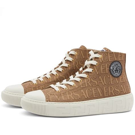 alessandro versace scarpe|versace high top sneakers.